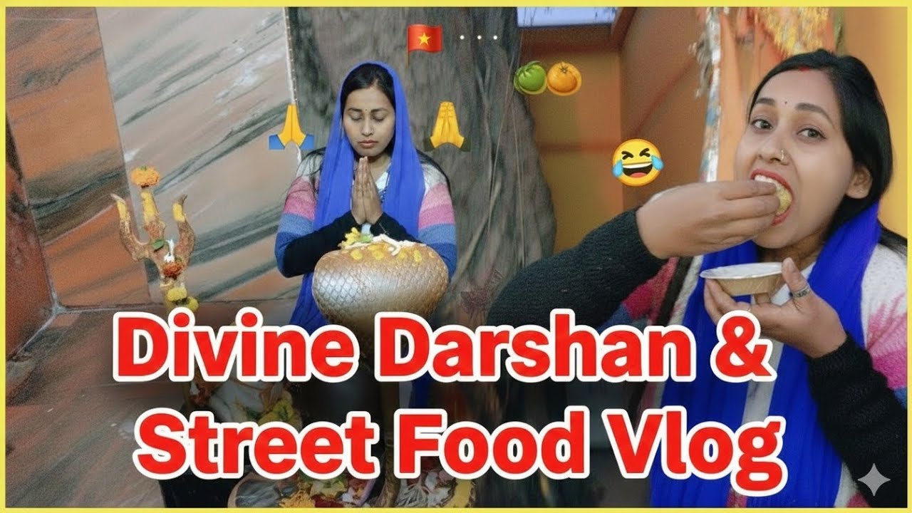 Shivling Ki Adbhut Darshan🚩Aur Bajar Ki Famous Pani Puri🥘 Dhanbad_Coalvlogger