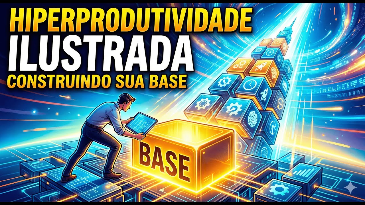 O Mapa da Hiperprodutividade: Guia Visual para Alta Performance (Sem Burnout)