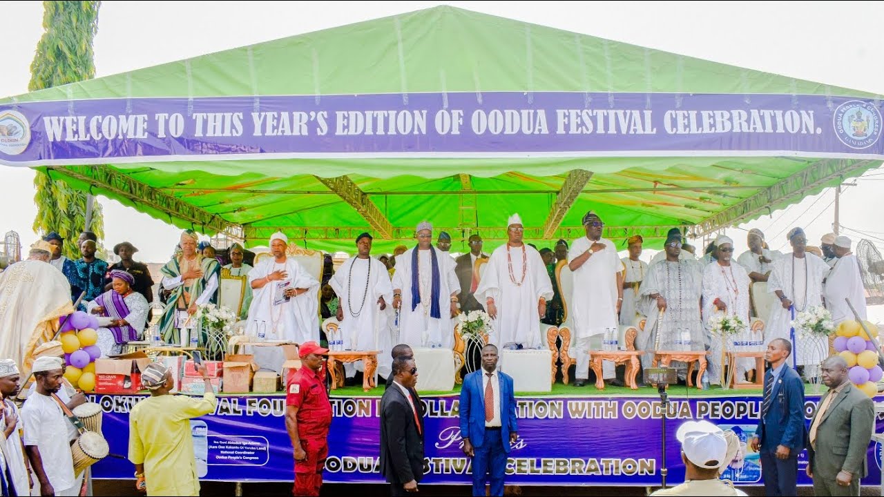 𝗔𝗻𝗻𝘂𝗮𝗹 𝗢𝗼𝗱𝘂𝗮 𝗙𝗲𝘀𝘁𝗶𝘃𝗮𝗹 𝟮𝟬𝟮𝟲 | Ile-Ife, Osun 𝗦𝘁𝗮𝘁𝗲 | 𝗢𝗿𝗴𝗮𝗻𝗶𝘇𝗲𝗱 𝗕𝘆 𝗢𝗹𝗼𝗸𝘂𝗻 𝗙𝗲𝘀𝘁𝗶𝘃𝗮𝗹 𝗙𝗼𝘂𝗻𝗱𝗮𝘁𝗶𝗼𝗻 (𝗢𝗙𝗙) 