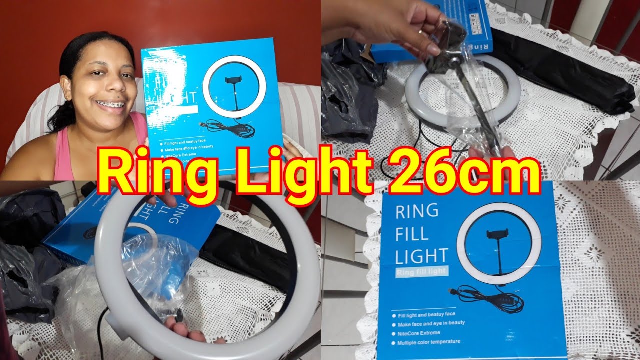 Ring Light 26cm (unboxing 2021)