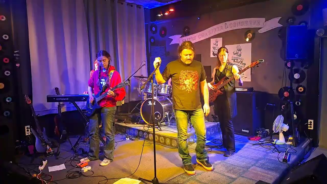 Les nouveaux sauvages. Live la Conserve à Musique. Fev 2026