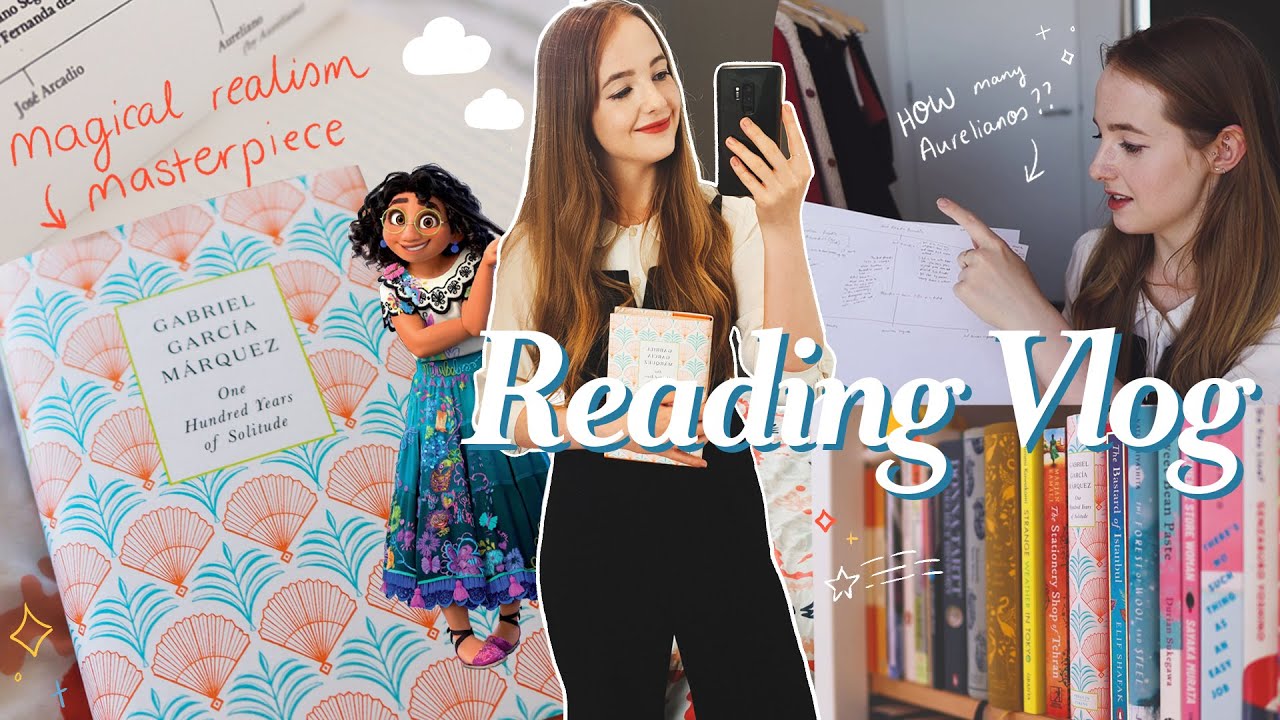 vlog 📖 reading the book that inspired Encanto? 100 Years of Solitude ~