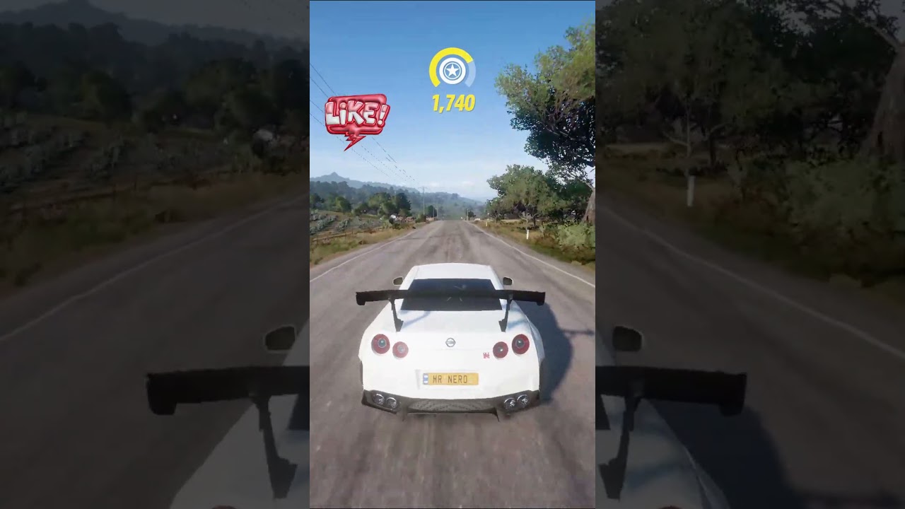 GTR R35 in Forza Horizon 5 😎🤍|  