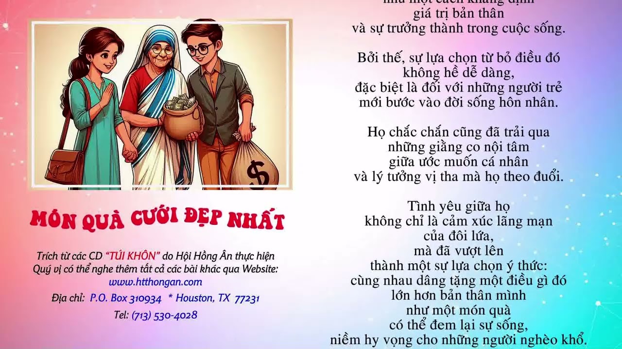 MÓN QUÀ CƯỚI ĐẸP NHẤT – Khi tình yêu bắt đầu bằng hy sinh và sẻ chia