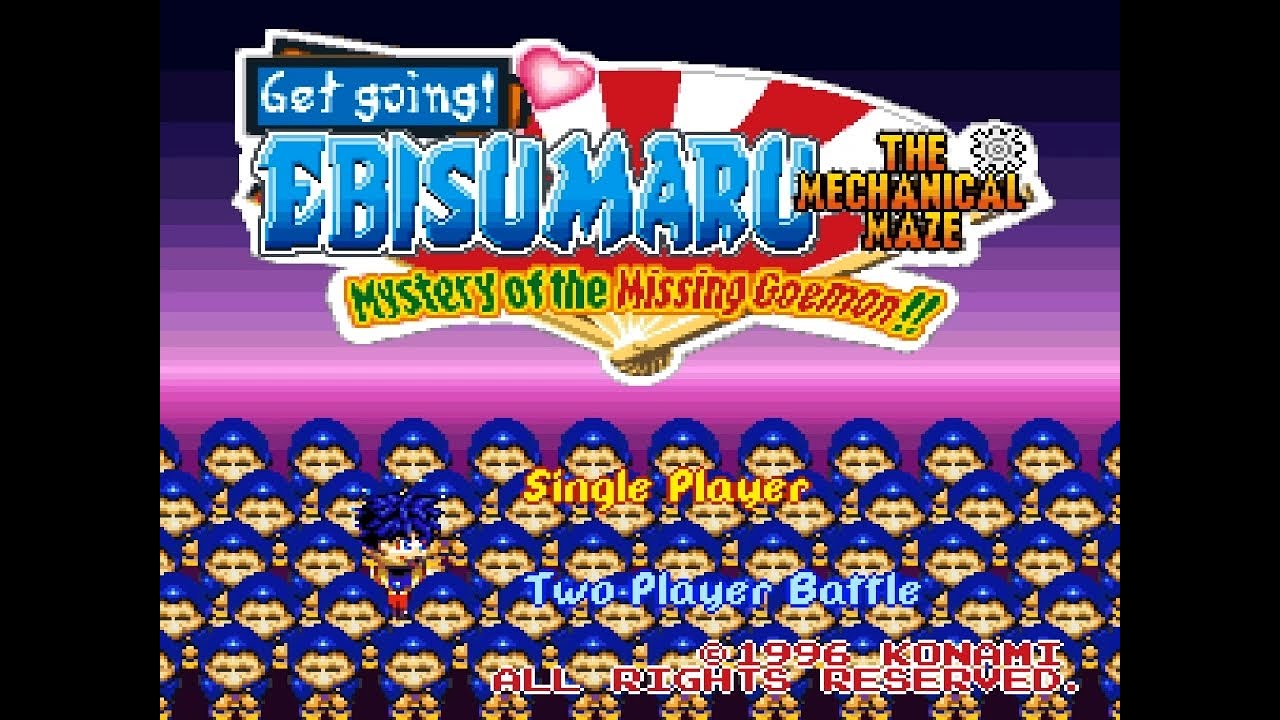 SNES Soreyuke Ebisumaru Karakuri Meiro: Kieta Goemon no Nazo!!