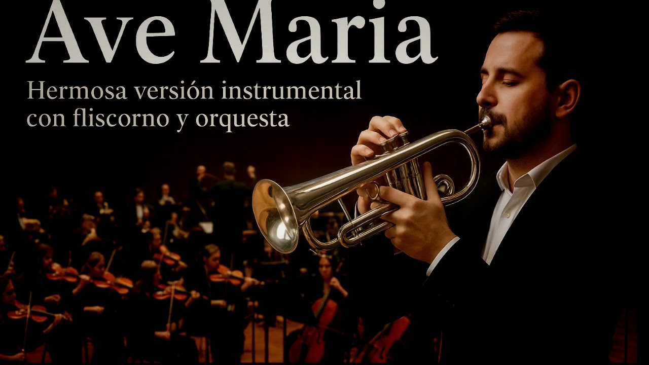 Ave Maria – Hermosa versión instrumental con fliscorno y orquesta 🎺✨