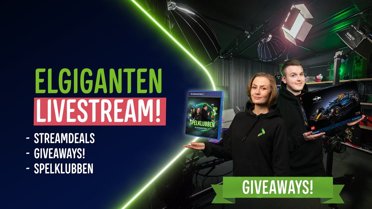 Livestream med ELGIGANTEN GAMING!