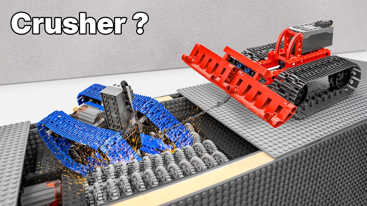 When LEGO Tug of War Ends in Total Destruction | FM Lego Technic