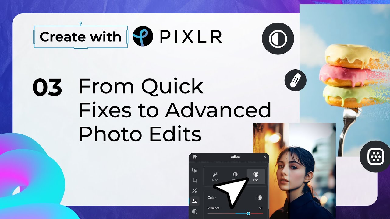 От быстрых исправлений до продвинутой обработки фотографий с помощью Pixlr!
