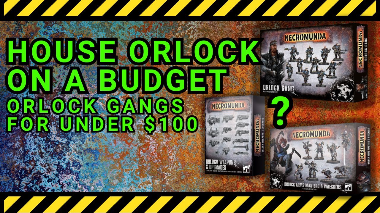 Starting House Orlock on a Budget for Necromunda | Dome Runners TV