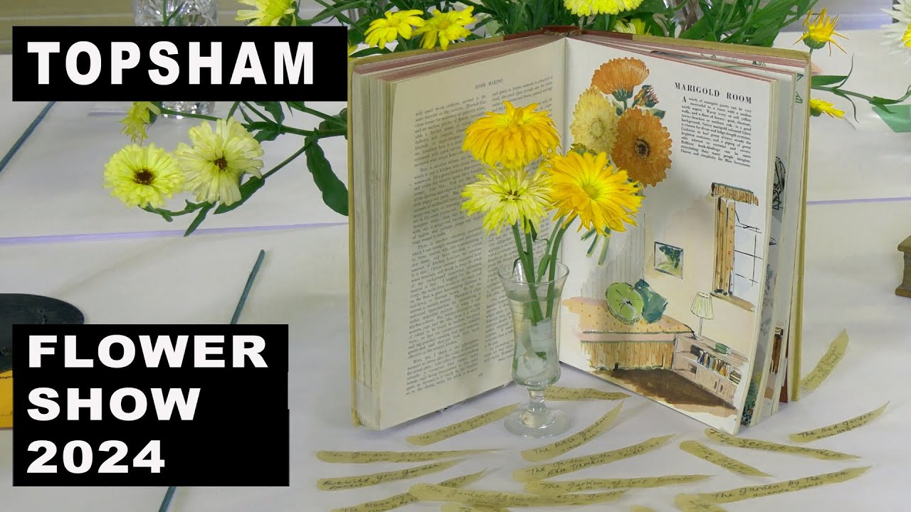 Topsham Flower Show Devon UK 2024