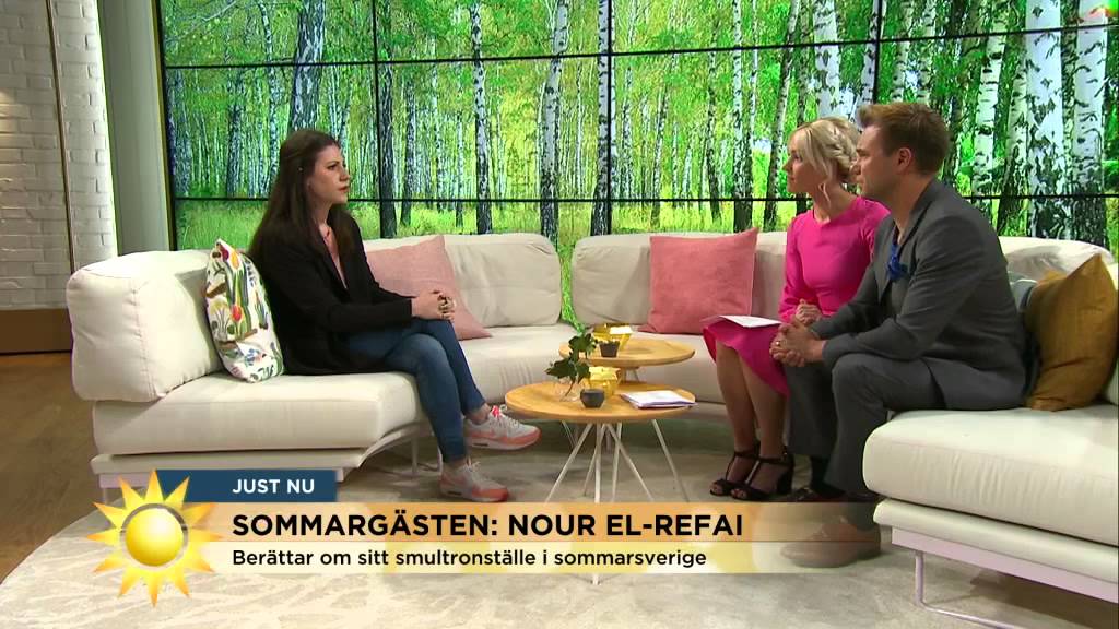 Nour El-Refai: "När det mörknat och blvit folktomt är det helfestligt" - Nyhetsmorgon (TV4)