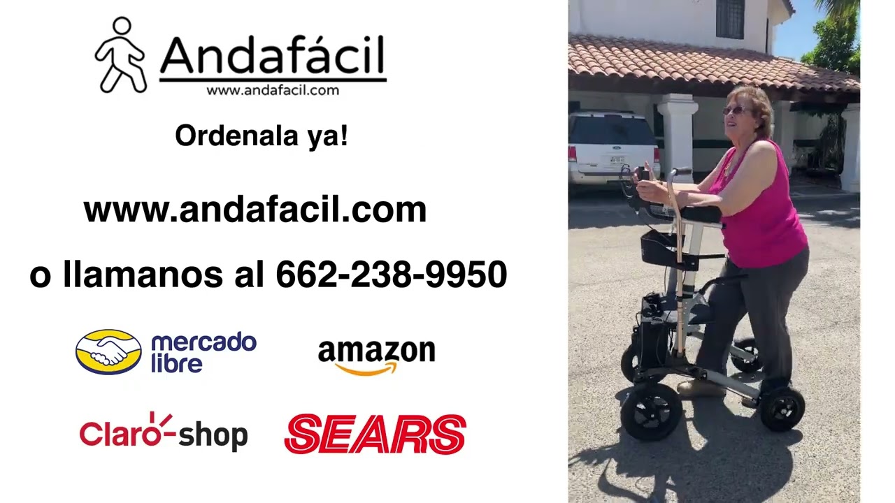 Andafacil | La mejor andadera para adultos mayores en M&eacute;xico | Comprala en en www.andafacil.com
