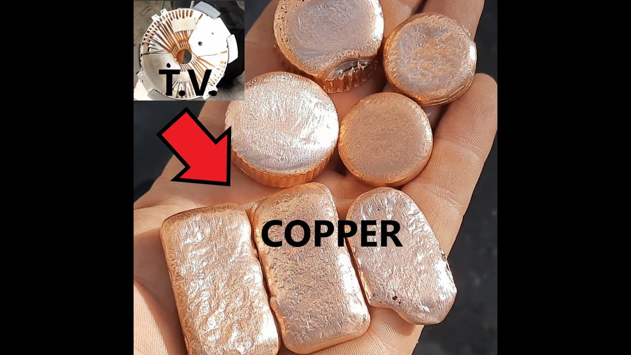 T.V. Copper to bars and coins