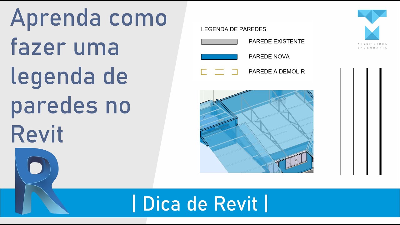 COMO FAZER UMA LEGENDA DE PAREDES NO REVIT?