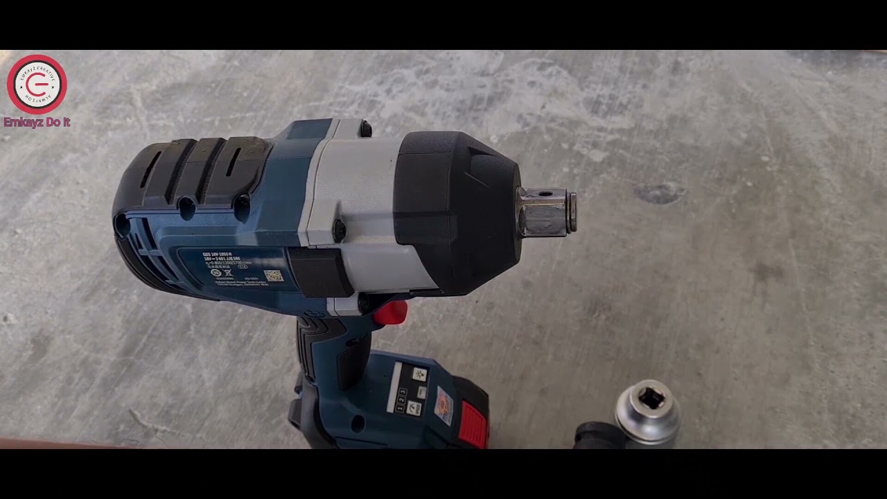 Test BOSCH GDS 18V-1050 H BITURBO vs Scania Lug nut / Cordless Impact Wrench Yang Padu!!!