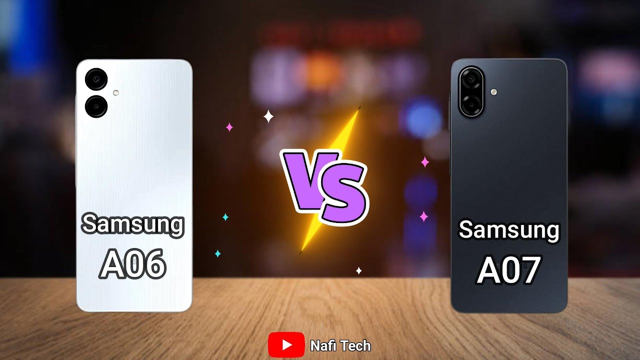 Samsung Galaxy A06 против Samsung Galaxy A07 — полное сравнение 🔥