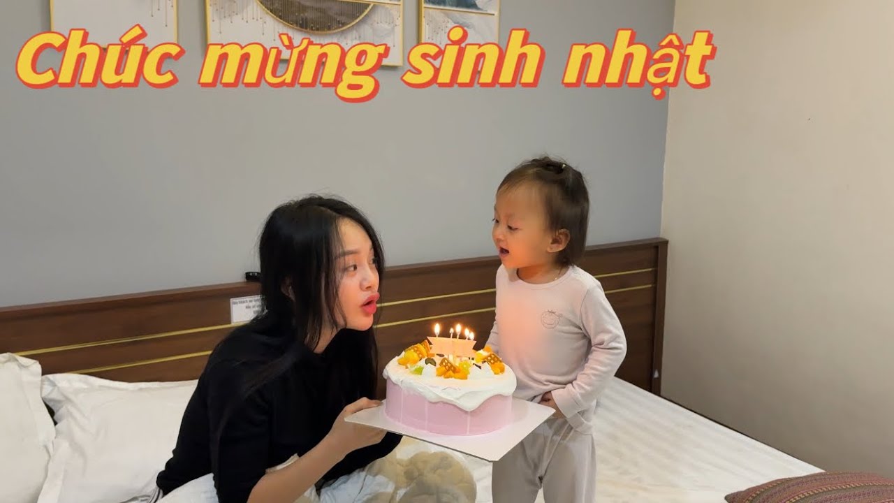 Dương Phúc Chiến Cùng Bé Ốc Chúc Mừnh Sinh Nhật Ngọc Phương Thảo
