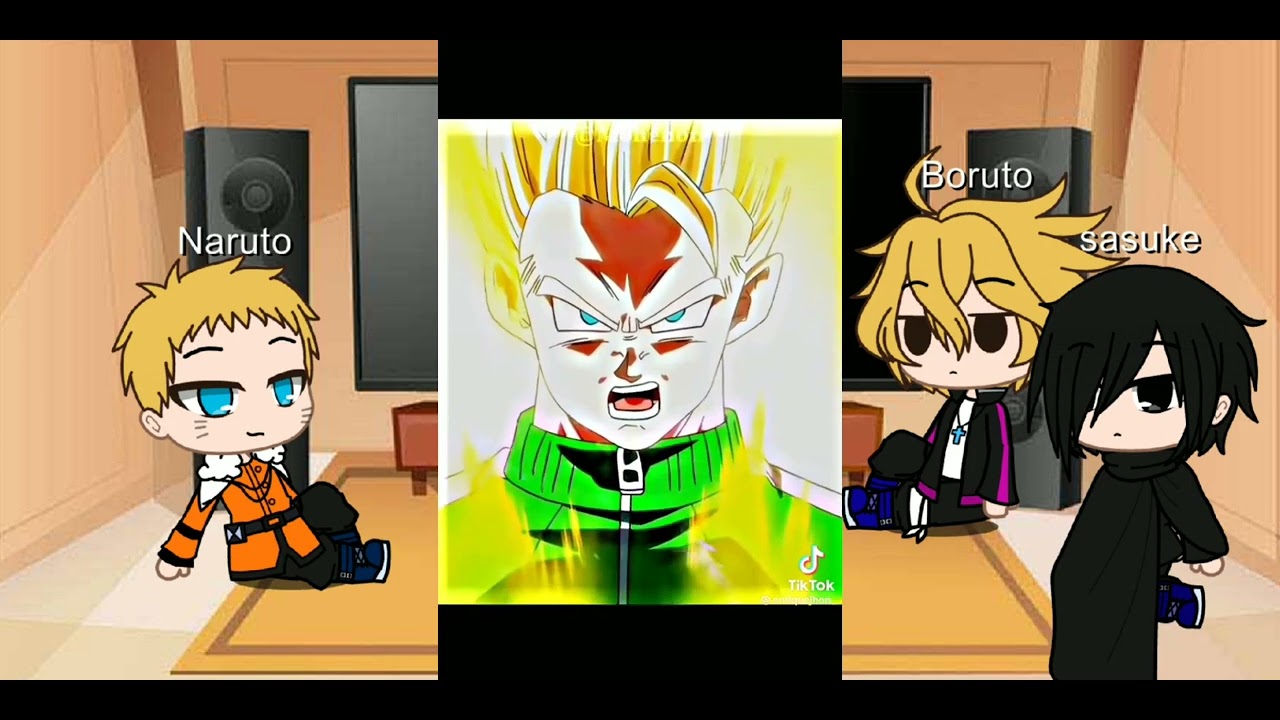 Boruto,Naruto,Sasuke Reacionan a Gohan #dragonballz #borutonarutonextgenerations #gohan