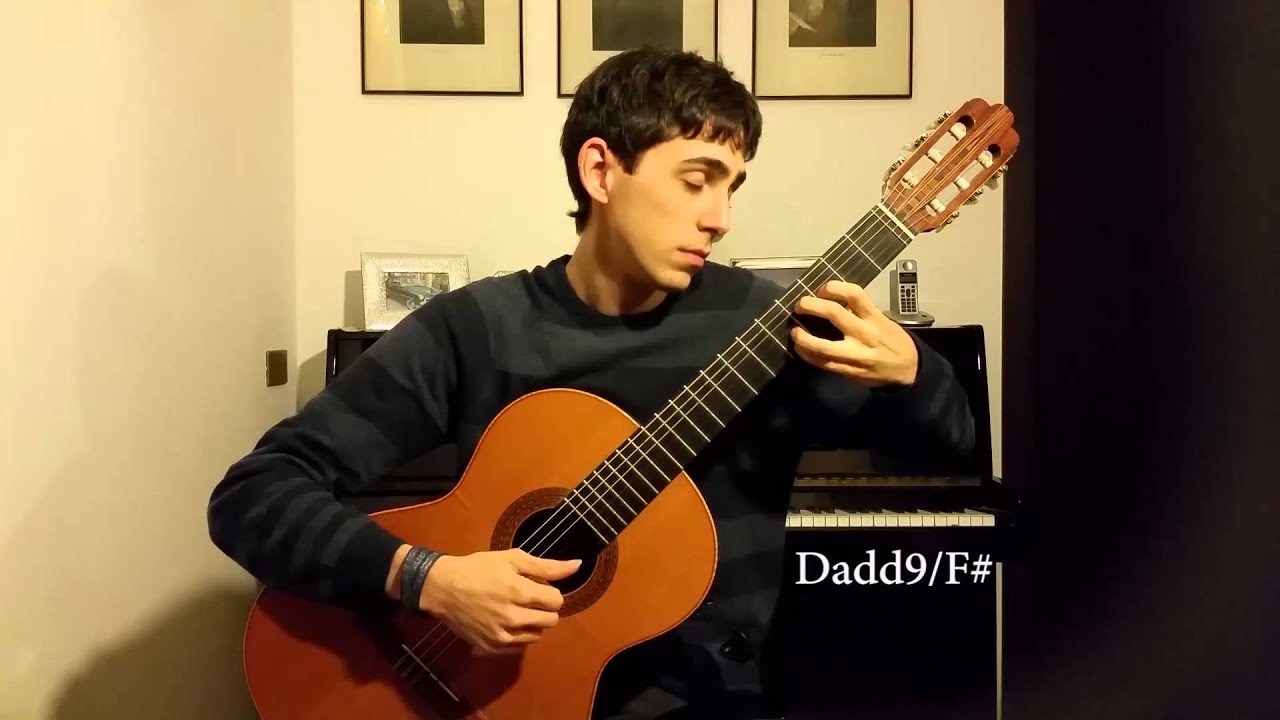 Peace - A theme WITH CHORDS King Crimson Gabriele Franzi cover
