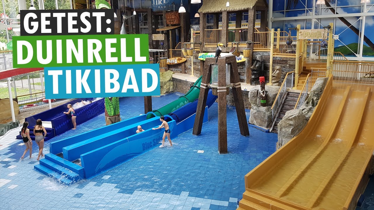 TIKIBAD ZWEMBAD 🐸💦 ATTRACTIEPARK DUINRELL 💚 PARKVAKANTIES