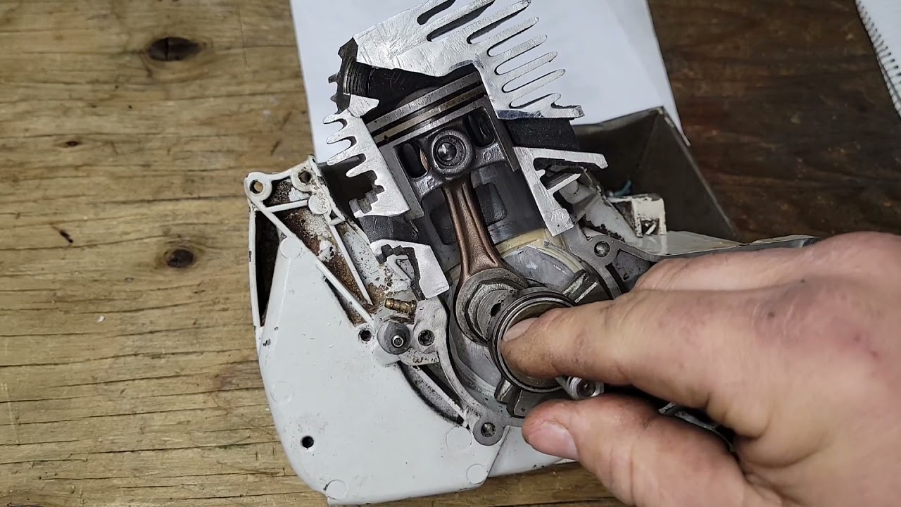 Chainsaw cut away #5 , transfer blowdown explained!!