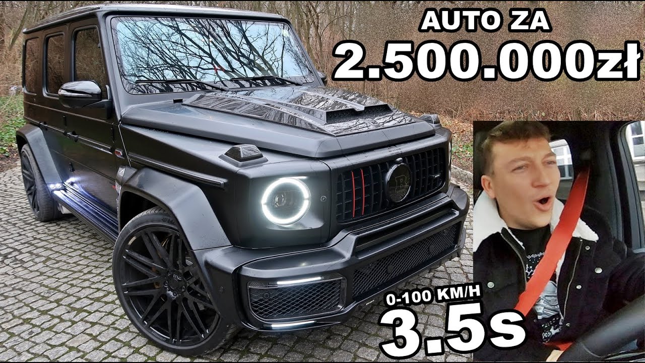 Zobacz jak przyspiesza BRABUS G800!