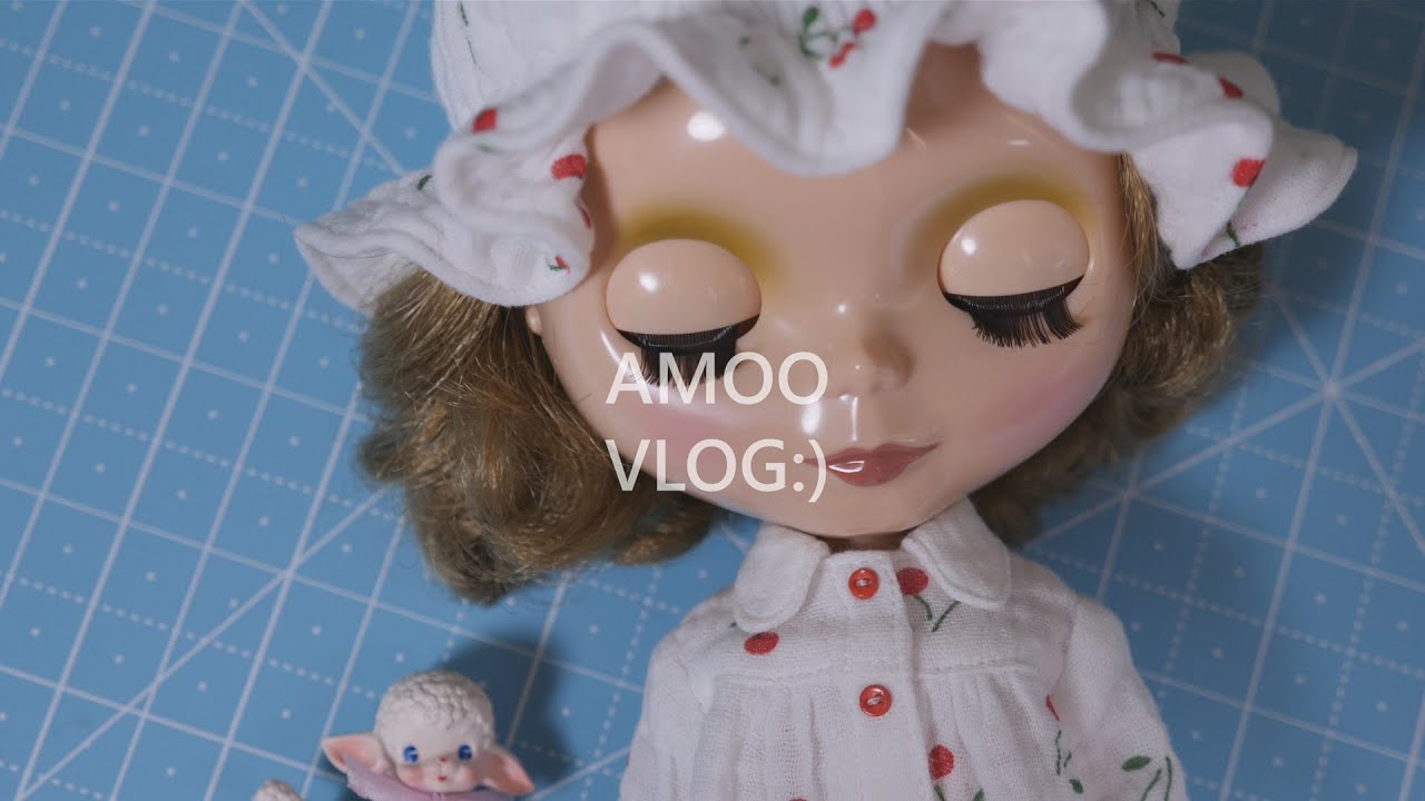 [vlog] 57. 인형옷 만드는 일상, 비염의 계절