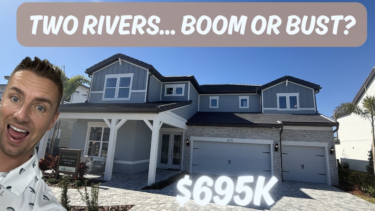 New Construction Home Tour at Two Rivers | Pulte Homes | Model Tour: Roseland