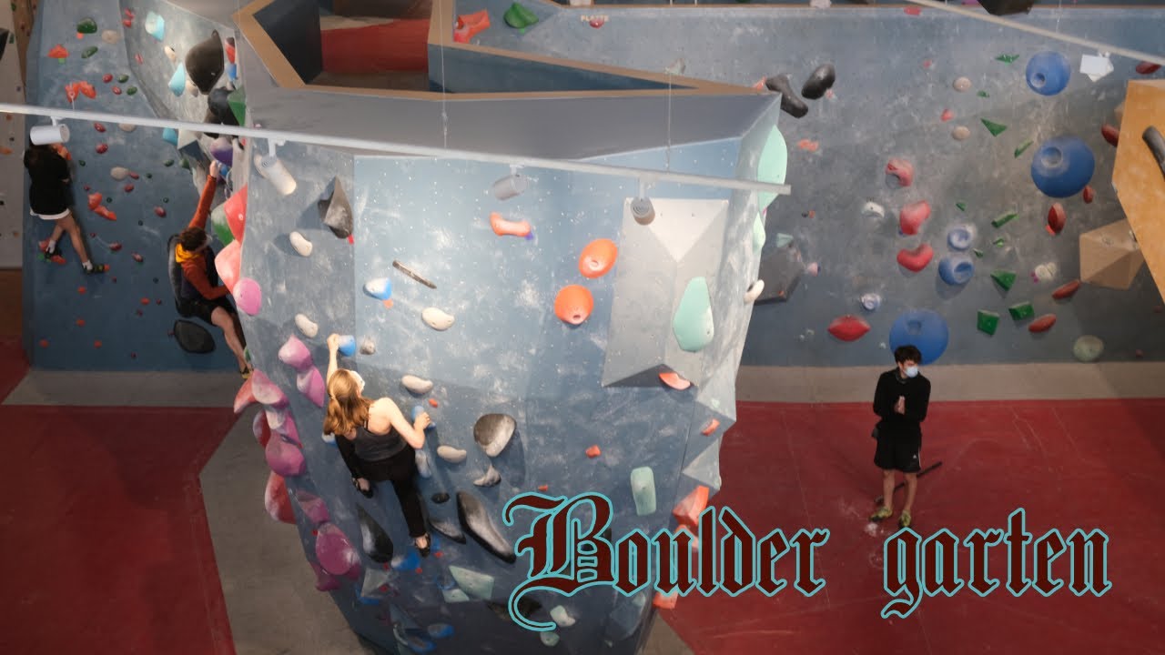 Bouldering in Berlin(Bouldergarten)