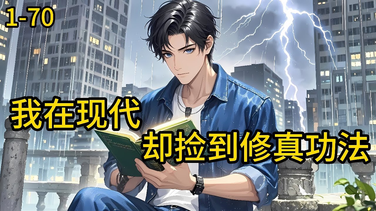 《我在现代却捡到修真功法》1-70，打工仔陈默，一次旅游意外获得临终修仙者苍玄的巨额遗产，自此命运改写。 从此在繁华都市中踏上修炼之路，从默默无闻一路逆袭到站在世界之巅。#都市 #热血 #漫畫#爽文