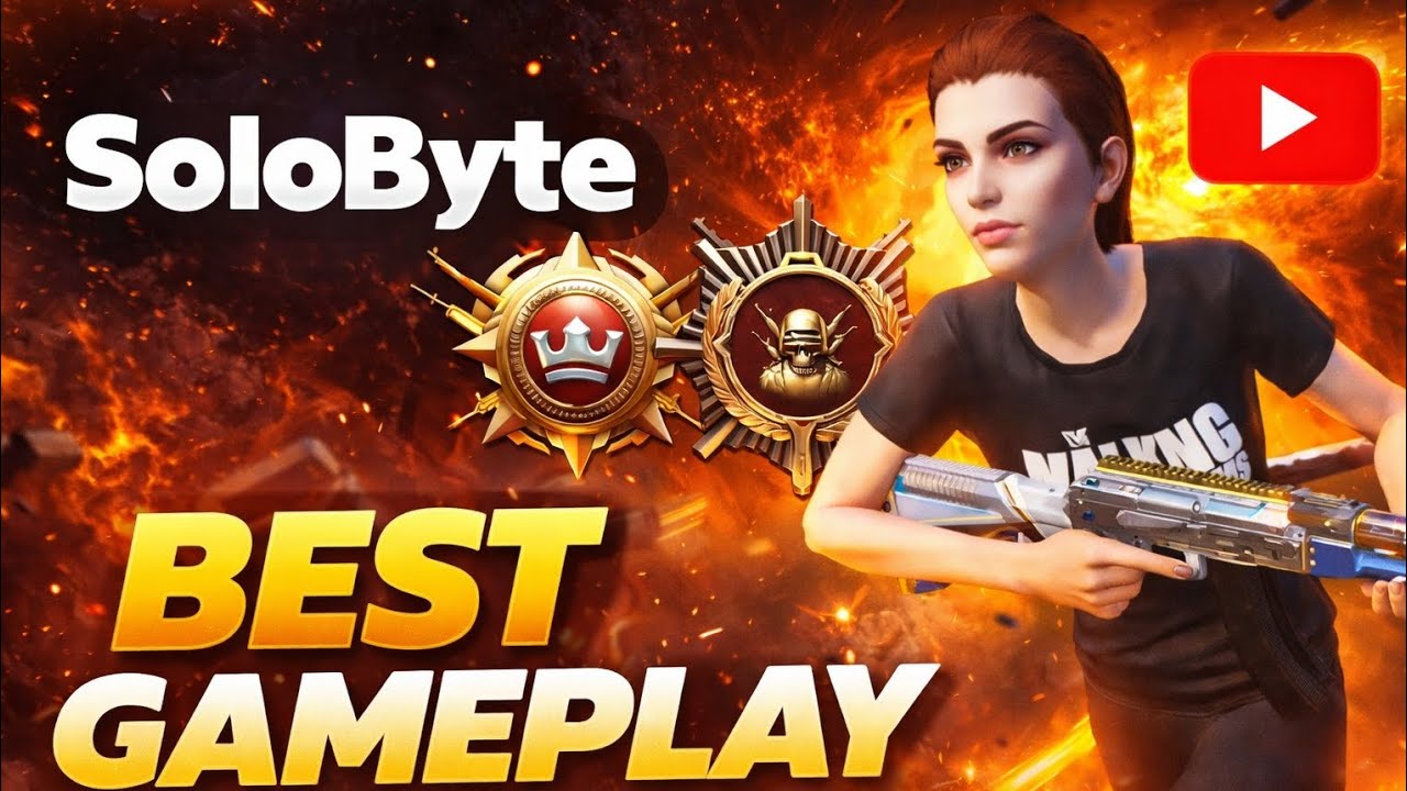 1v4 Insane Clutch | Smooth BGMI Gameplay | SoloByte