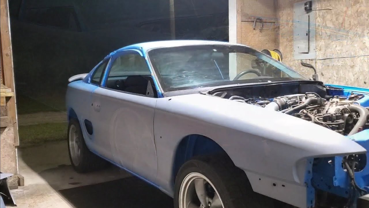 Working on the SN95 Mustang. Getting ready for paint!