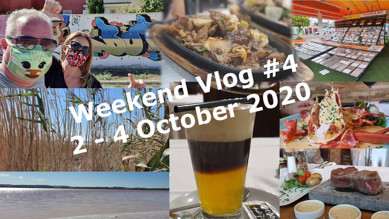 Torrevieja urbanisations | food | Franks Restaurant | Torrevieja Pink Salt Lake | Weekend Vlog #4
