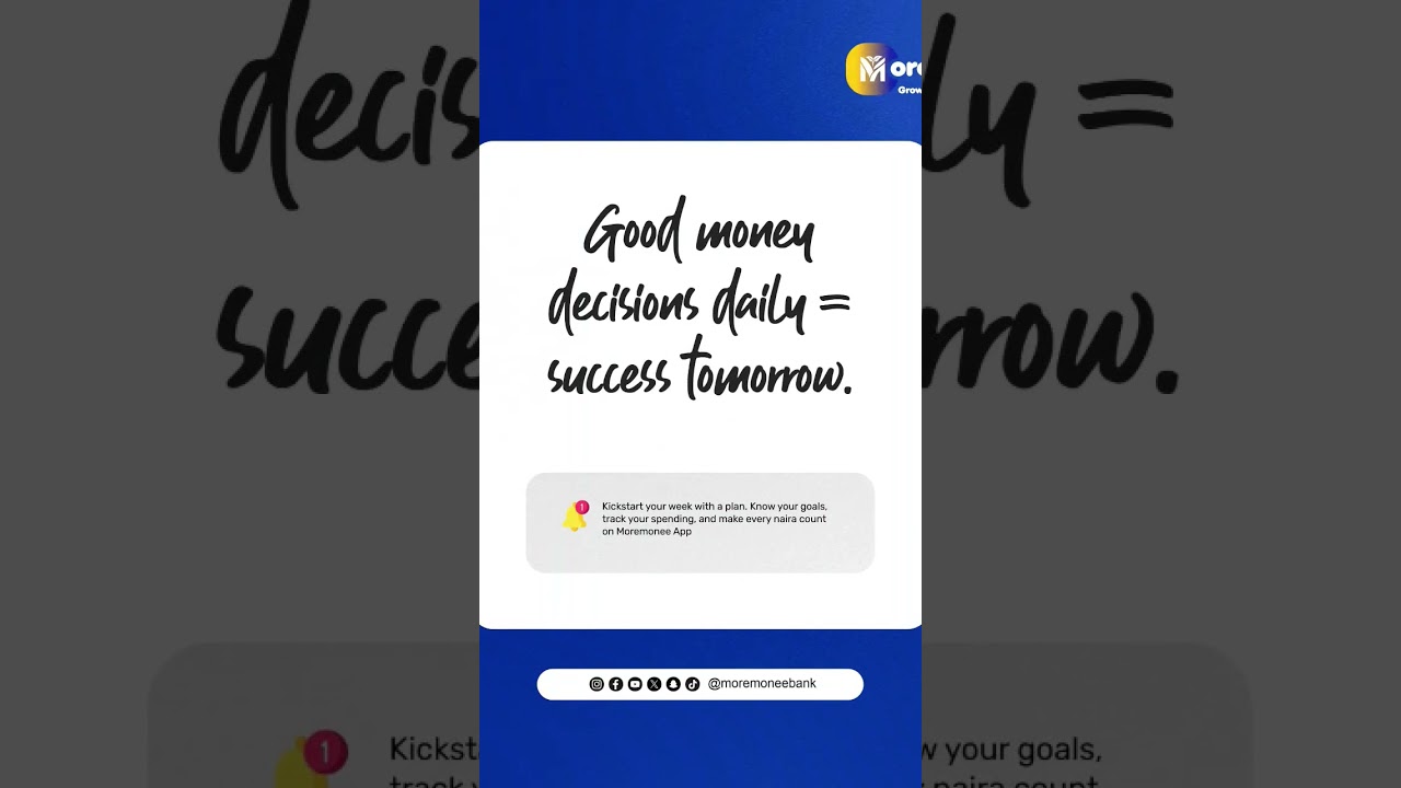 Your daily money habits shape your tomorrow!