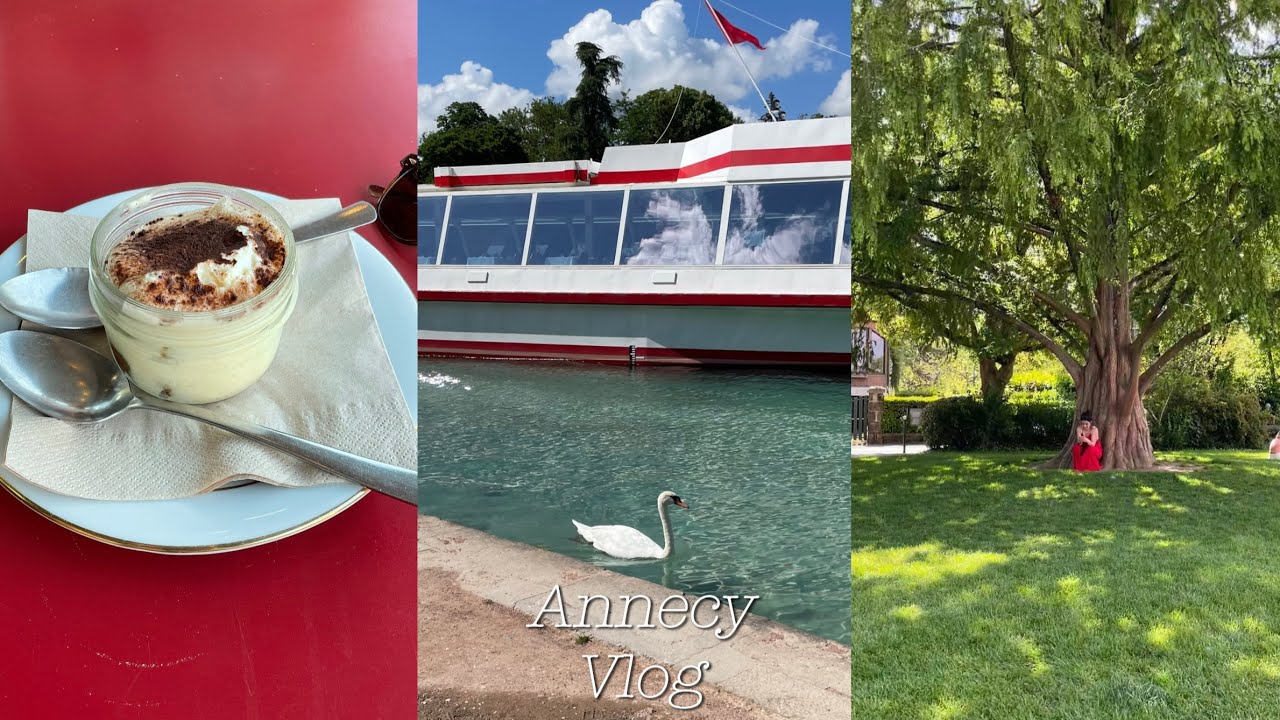 Annecy vlog. 프랑스 소도시 안시를 아시나요 ? 파리 말고 안시 ꕀ ꕀ 𖠳 ᐝ