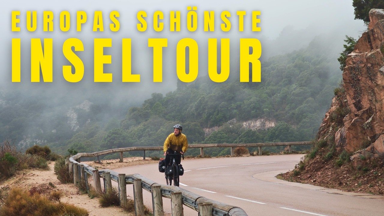 Ich bin mit dem Fahrrad durch Korsika gefahren | 680KM Bikepacking Film