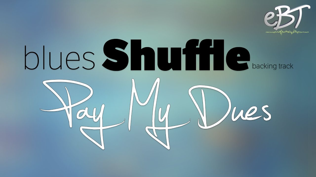 Blues Shuffle Backing Track in E | 140 bpm