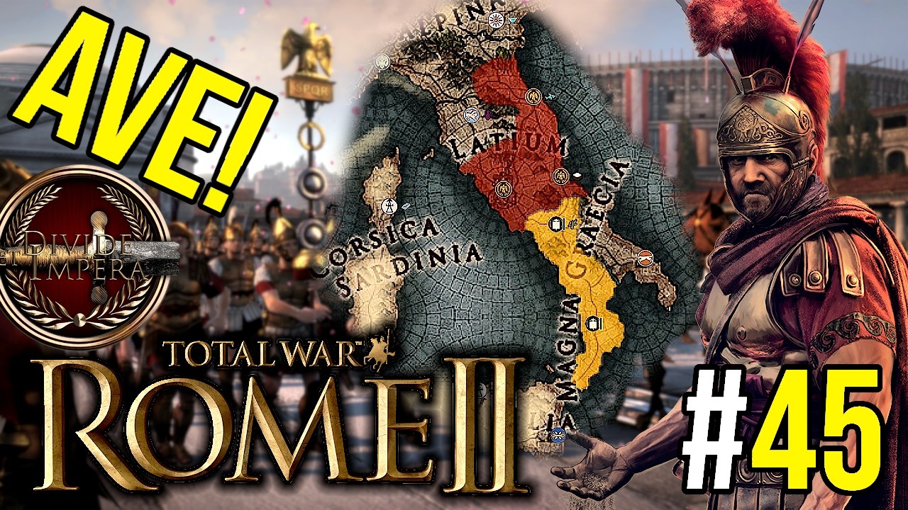 Ruszamy na GALIĘ!🔥*KAMPANIA RZYMEM* | Total War: ROME 2 - Divide et Impera | #45