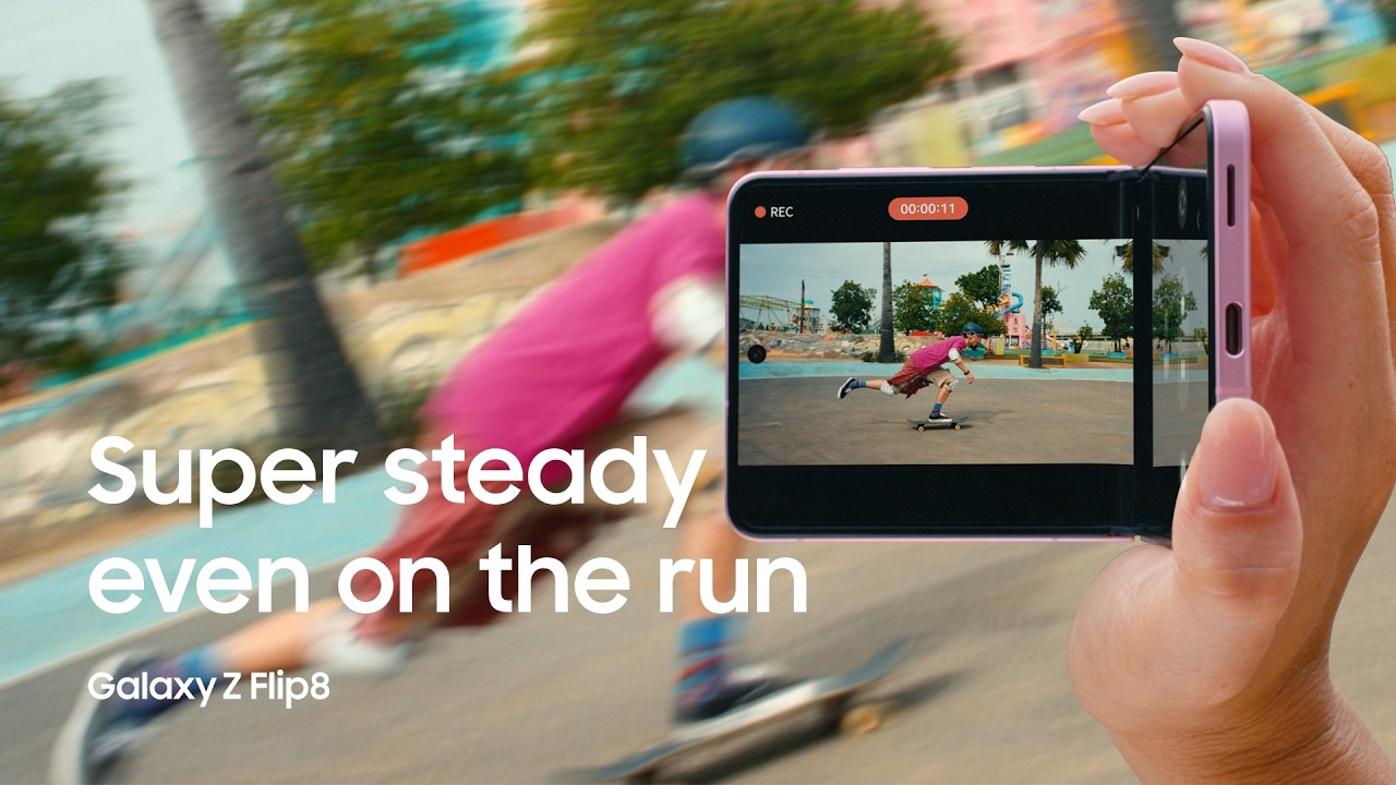 Super Steady Video | Galaxy Z Flip8 | Samsung