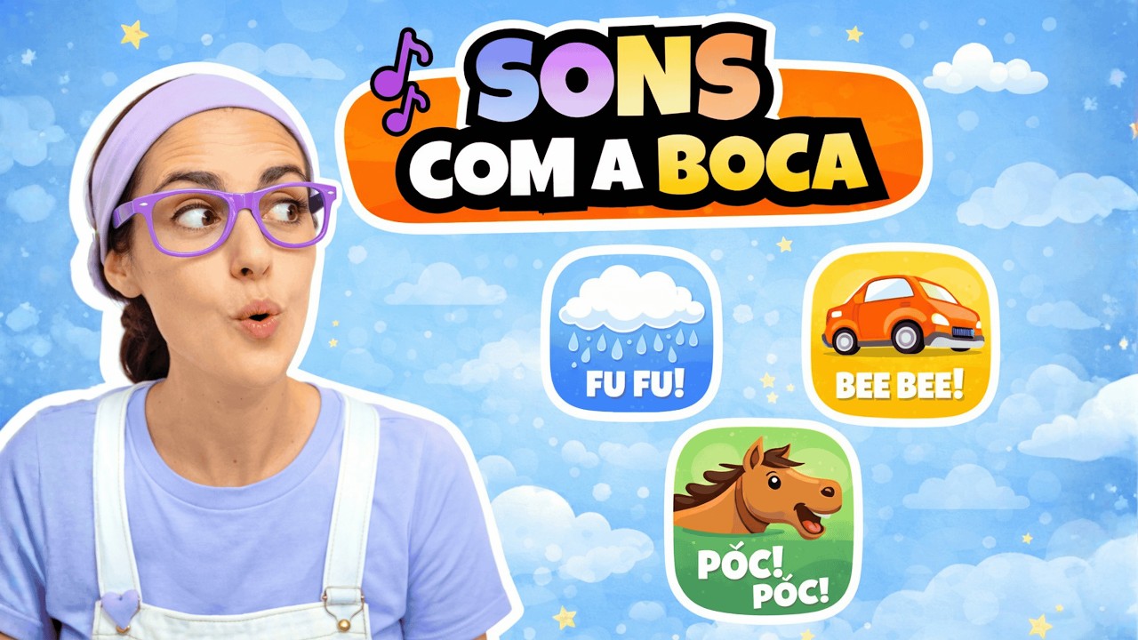 🎶 MÚSICA INFANTIL ANIMADA: FAZ ASSIM (CAROL CAROLO) APRENDA BRINCANDO!