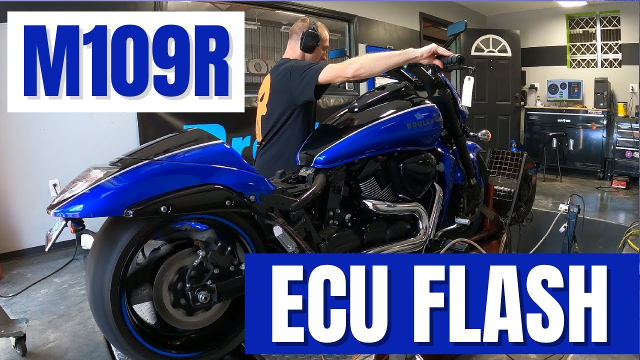 Suzuki M109R Disaster — заводской график динамометрического стенда