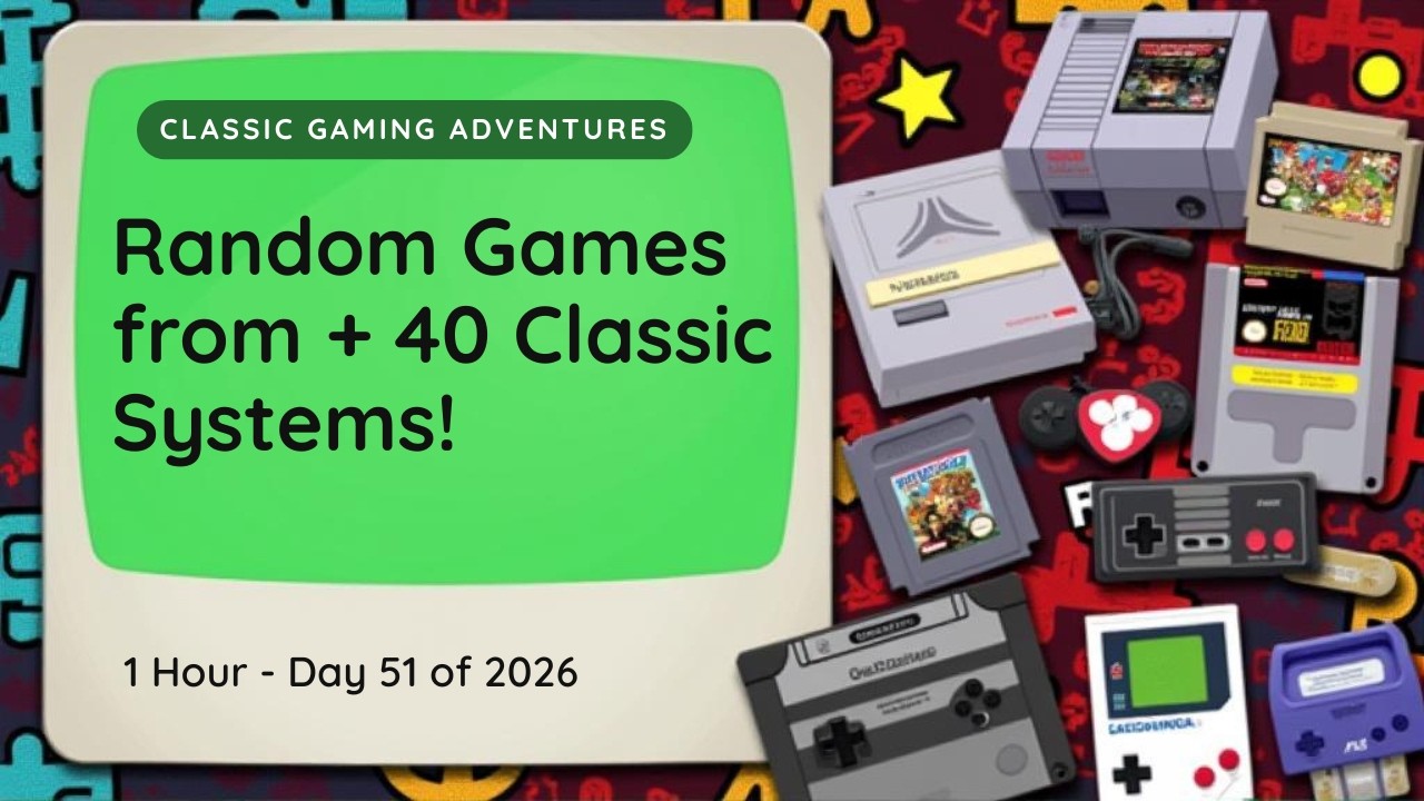 🎮 Day 51 of 2026 | 1 Hour of Random Retro Games 🎮 | Rebuilding the Collection - Game Boy 44.72%