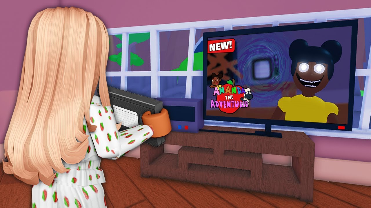 ❌ DON'T WATCH THIS TV SHOW… 📸 | Amanda The Adventurer | Roblox Horror Story