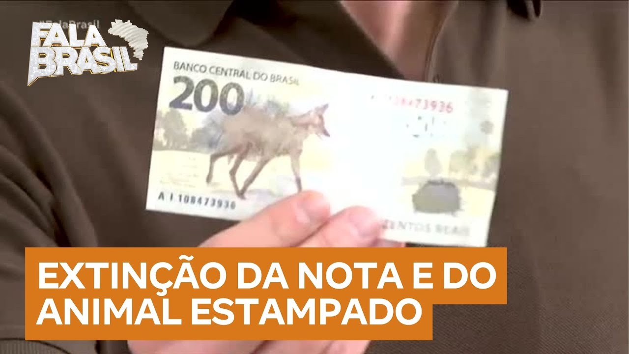 Nota de R$ 200 é tão difícil de encontrar quanto o animal que a estampa