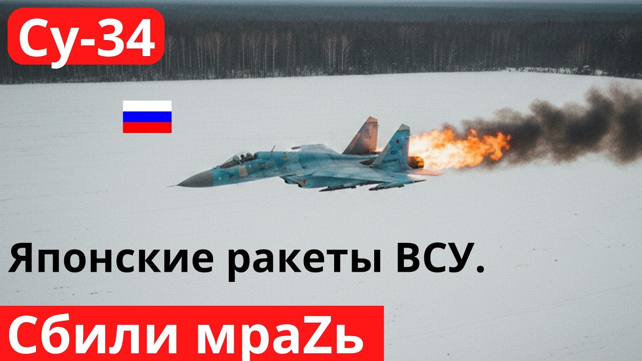 Мы завалили Су-34! Японская ракета для ВСУ