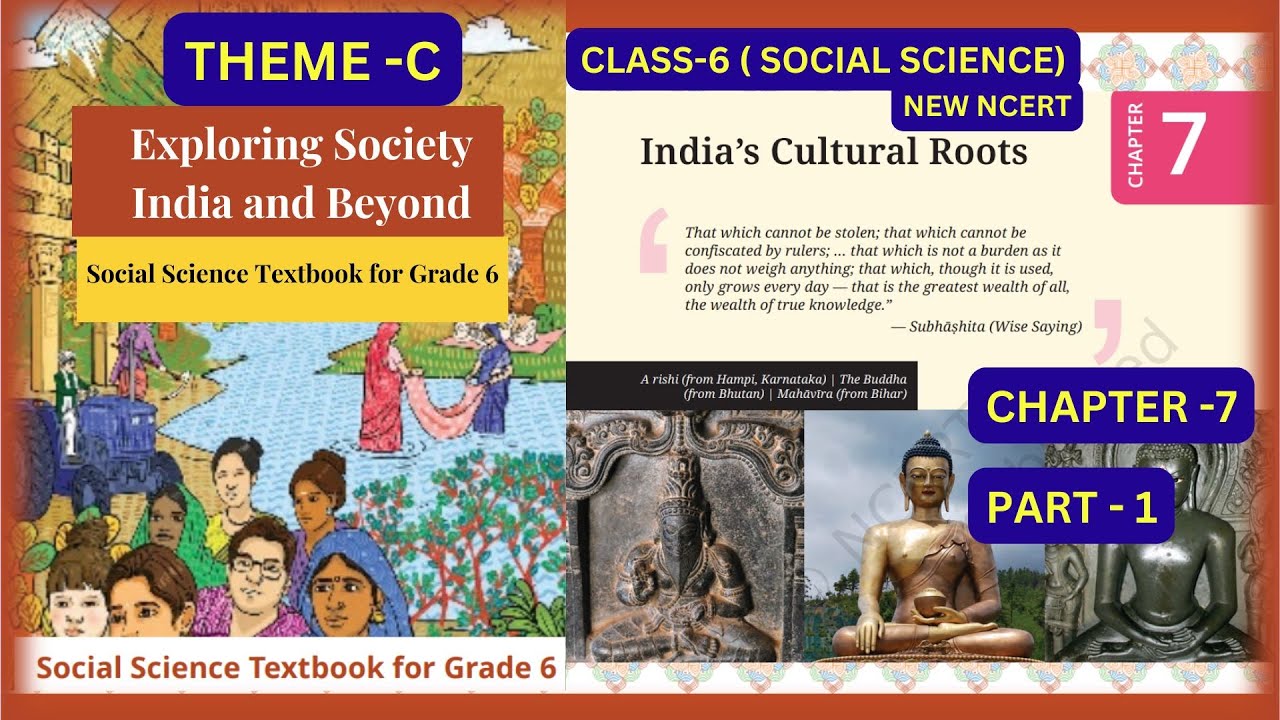 India's Cultural Routes || Chapter 7 || Part-1 || THEME C || Class 6 || Social Science | #class6th