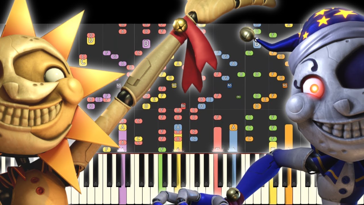 Daycare Theme - Piano Remix - FNAF Security Breach