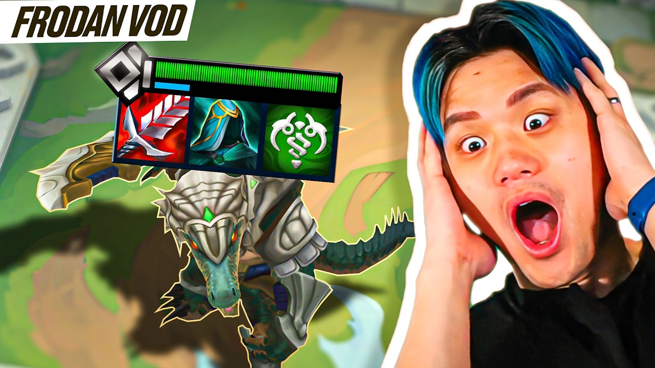 We Infuse Renekton With Shimmer! Side Effects May Include Melting the Enemy Team!| Frodan Set 16 VOD