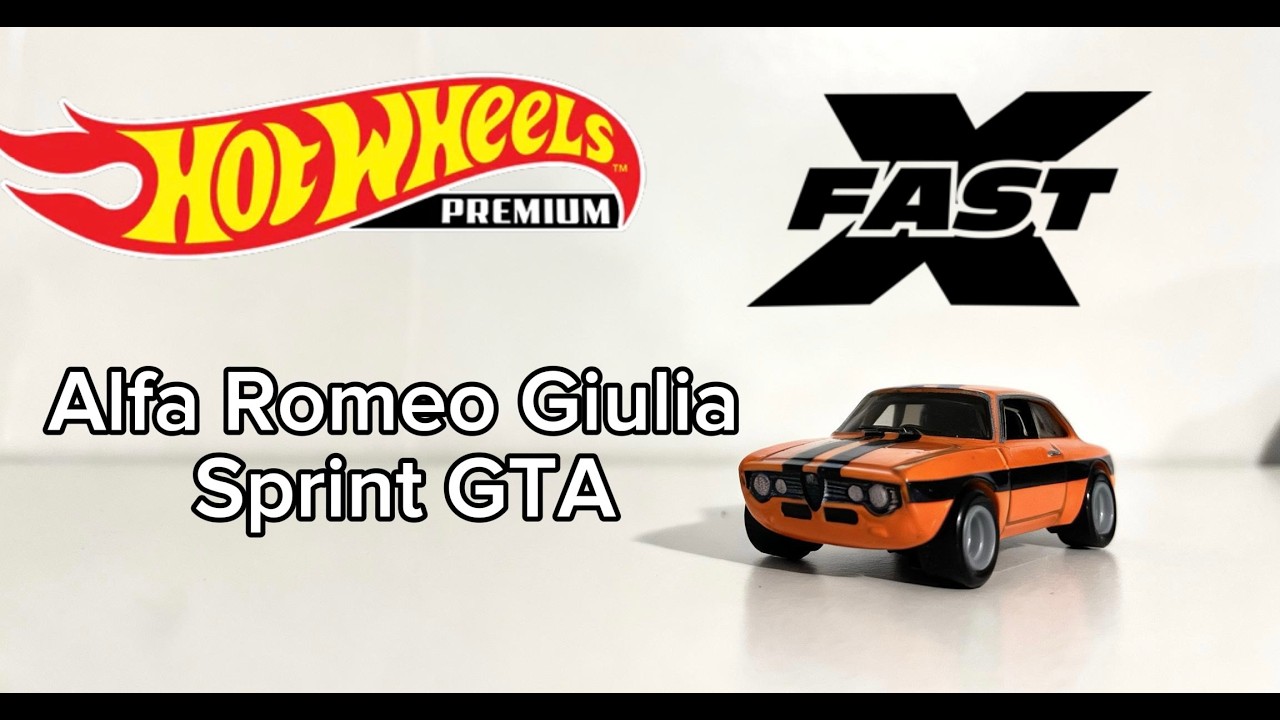 Ep.19 🏁 Hot Wheels Premium Fast & Furious – Alfa Romeo Giulia Sprint GTA (Fast X) 🏁